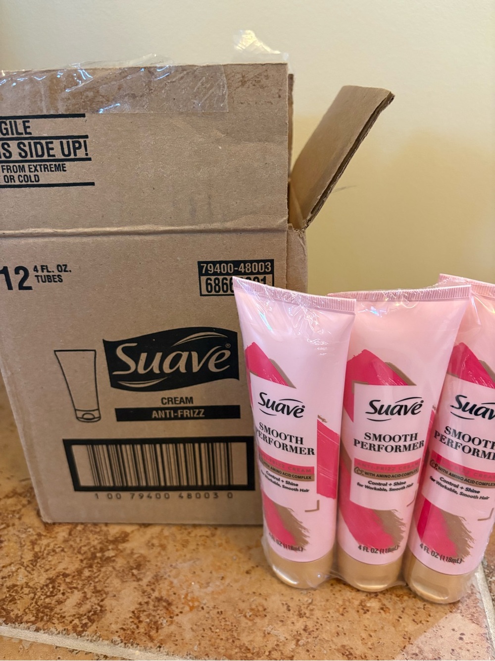 NIB 12 Suave Smooth Performer Leave-In cream 4oz